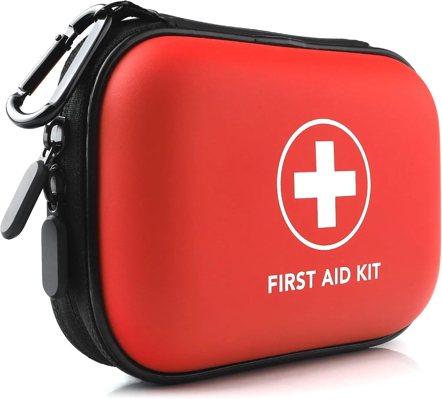 

Mini First Aid Kit, 100 Pieces Water-Resistant Hard Shell Small Case - Ideal for Travel, Outdoor, Home, Office