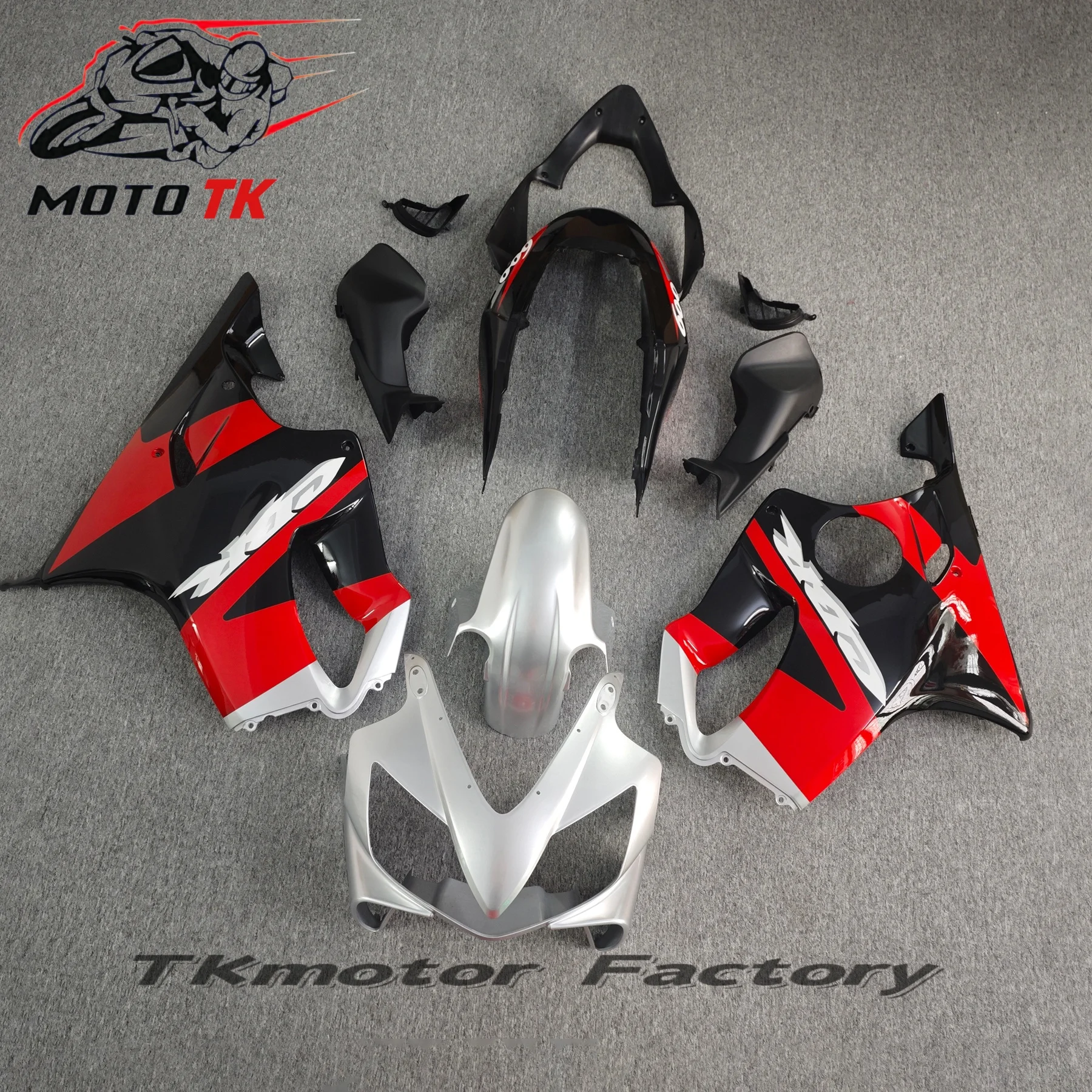 

New Motorcycle Fairing Kit For Honda CBR600 F4i 2004 2005 2006 2007 Yellow Grey fairings cbr 600 f4i 04 05 06 07 ABS Plastic