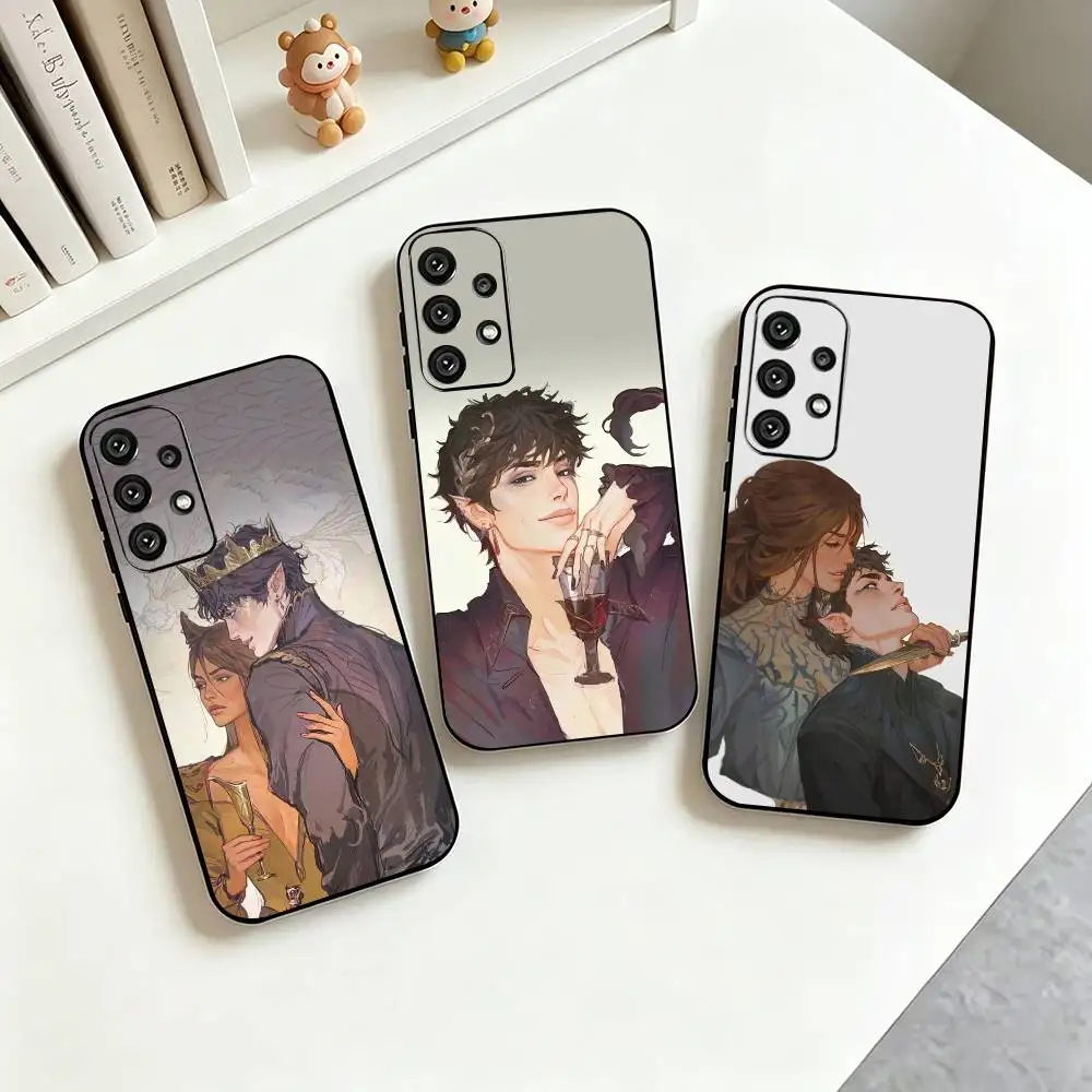 T-The Cruel Prince  Phone Case For Samsung S25,S24,S21,S22,S23,S30,Ultra,S20,Plus,Fe,Lite,Note,10,Black Cover