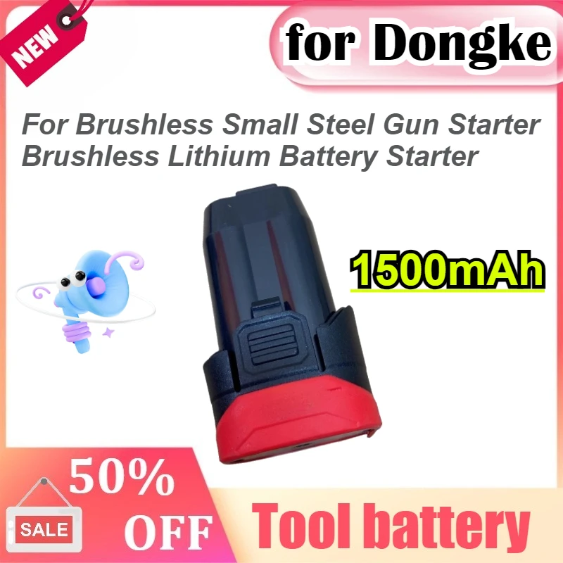 

16.8V/18V 1500mAh New Battery for Dongke JAVN Battery, Brushless Small Steel Gun, Starter, Brushless Lithium Battery Starter