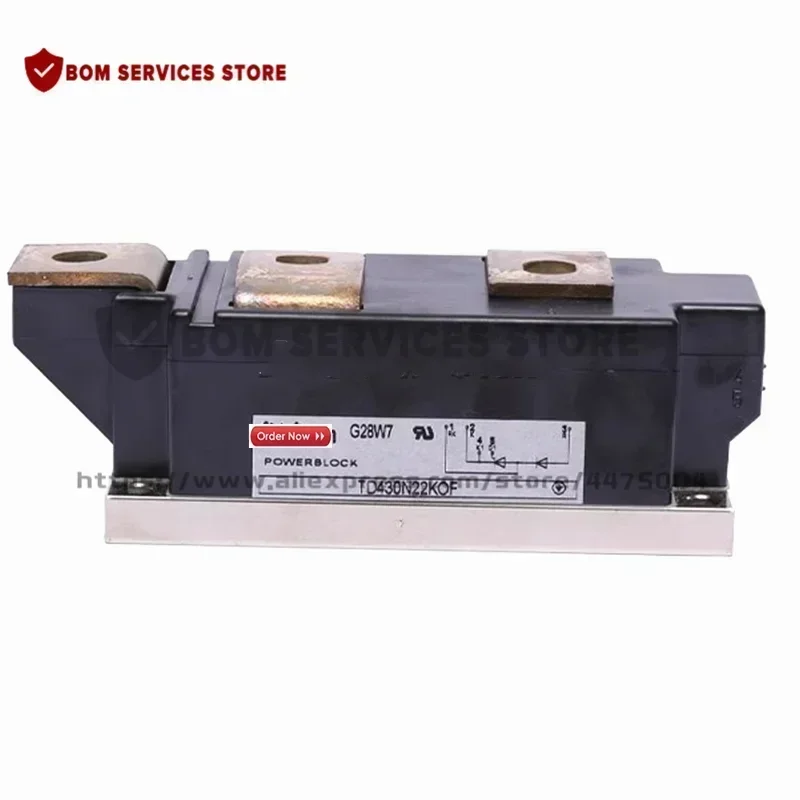 

Новый оригинальный силовой модуль TD430N22KOF TD430N24KOF TD430N26KOF