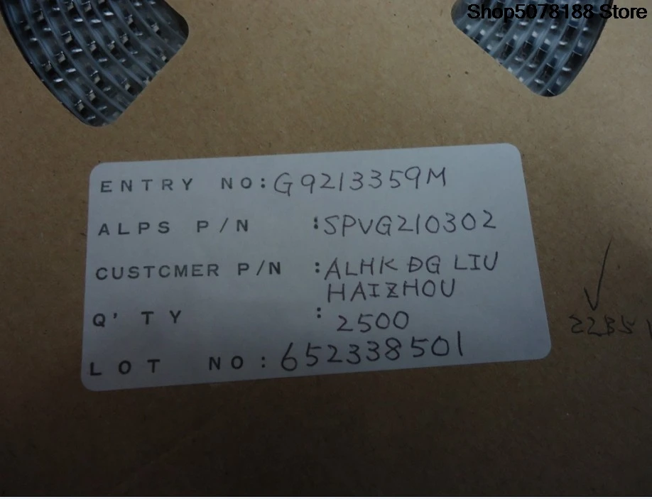 Japanese ALPS detection switch Microreset switch SPVG210302 Camera switch Reset switch