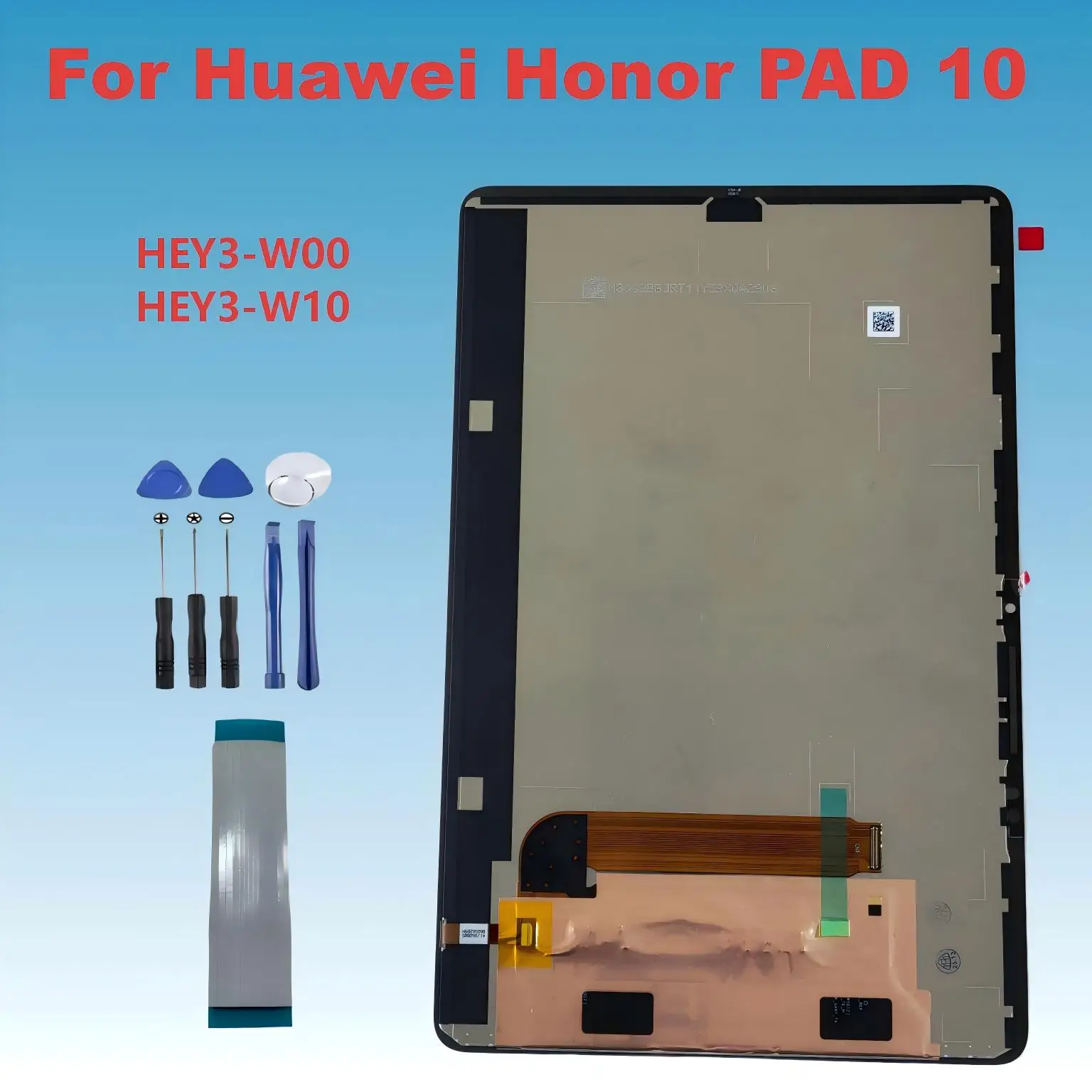 

Оригинальный дисплейный модуль (LCD + тачскрин) для Huawei Honor Pad 10 HEY3-W00 HEY3-W10 для ремонта