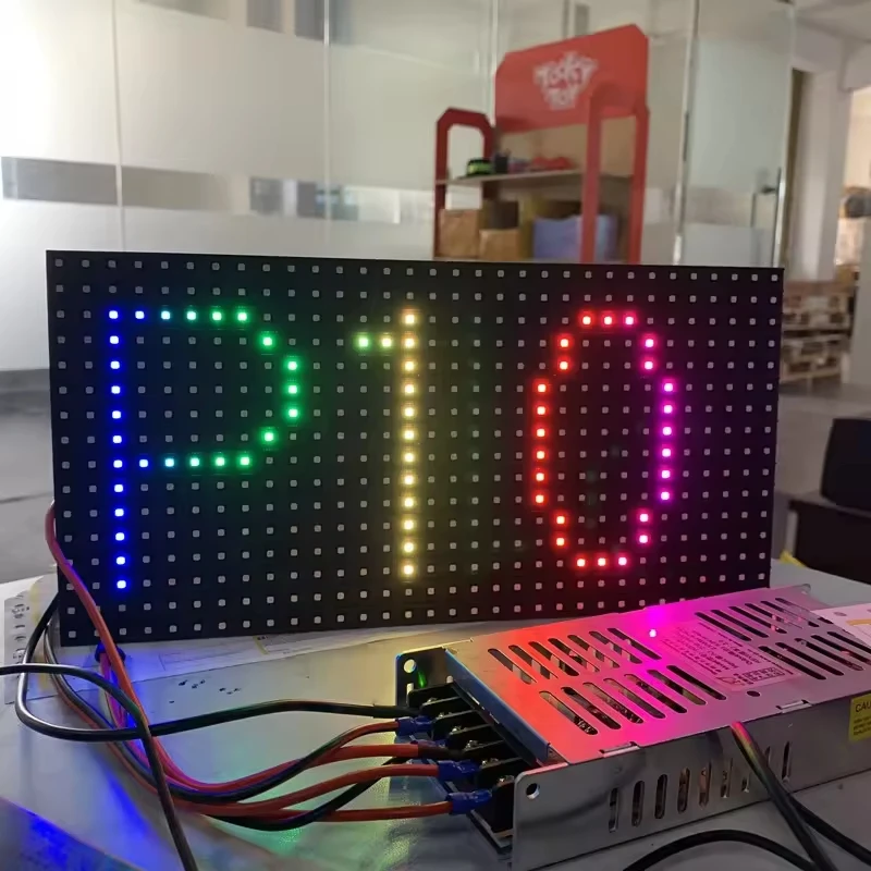 P10 Outdoor Led Matrix Module Size 320x160mm Pixel Pitch 10MM 32* 16 Pixel Dots Perfect Solution for Outdoor
