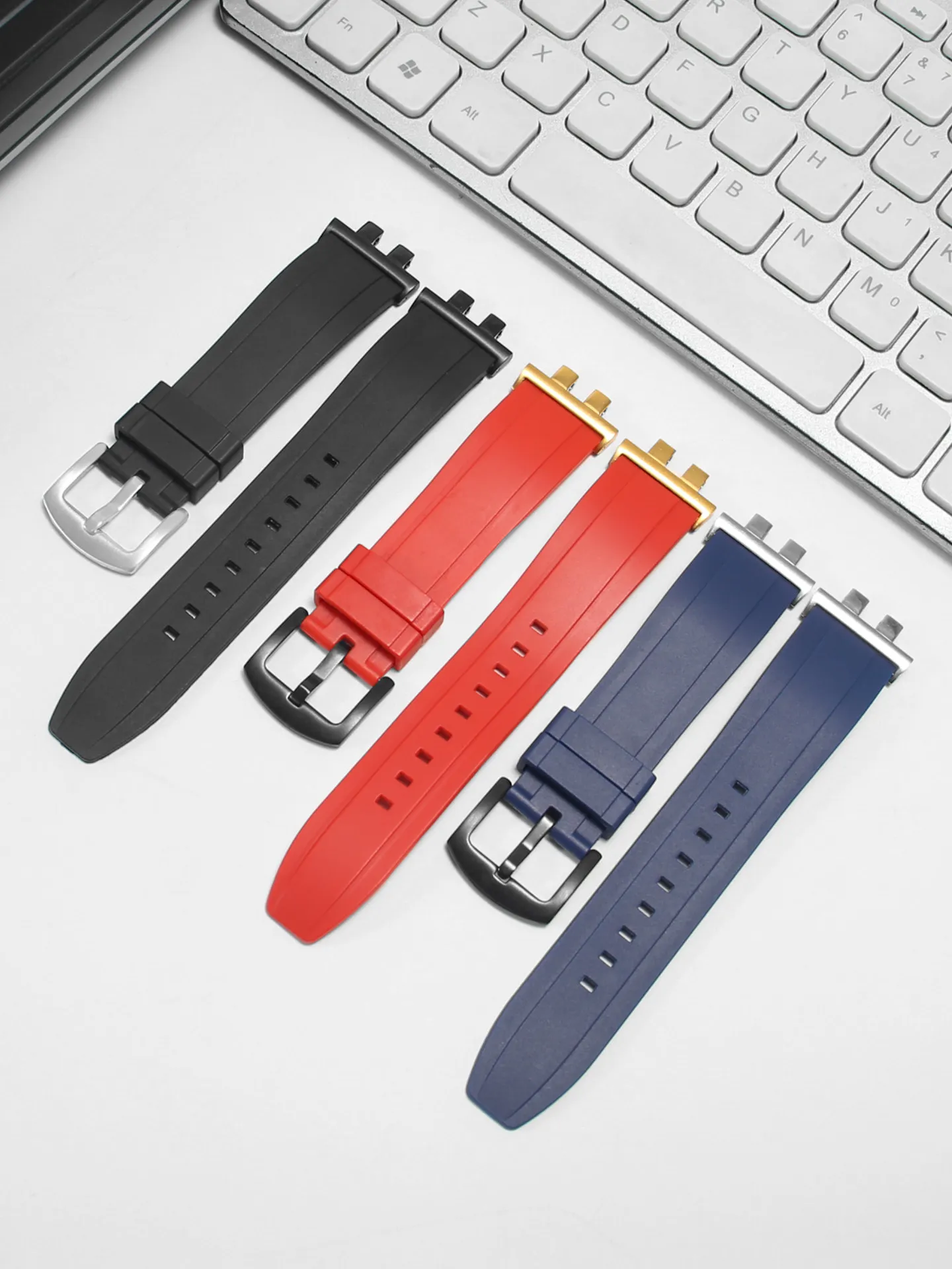 Suitable for Casio Metal Octagonal GM-B2100 Modified Silicone Watch with Accessories Sports Waterproof Breathable Bracelet