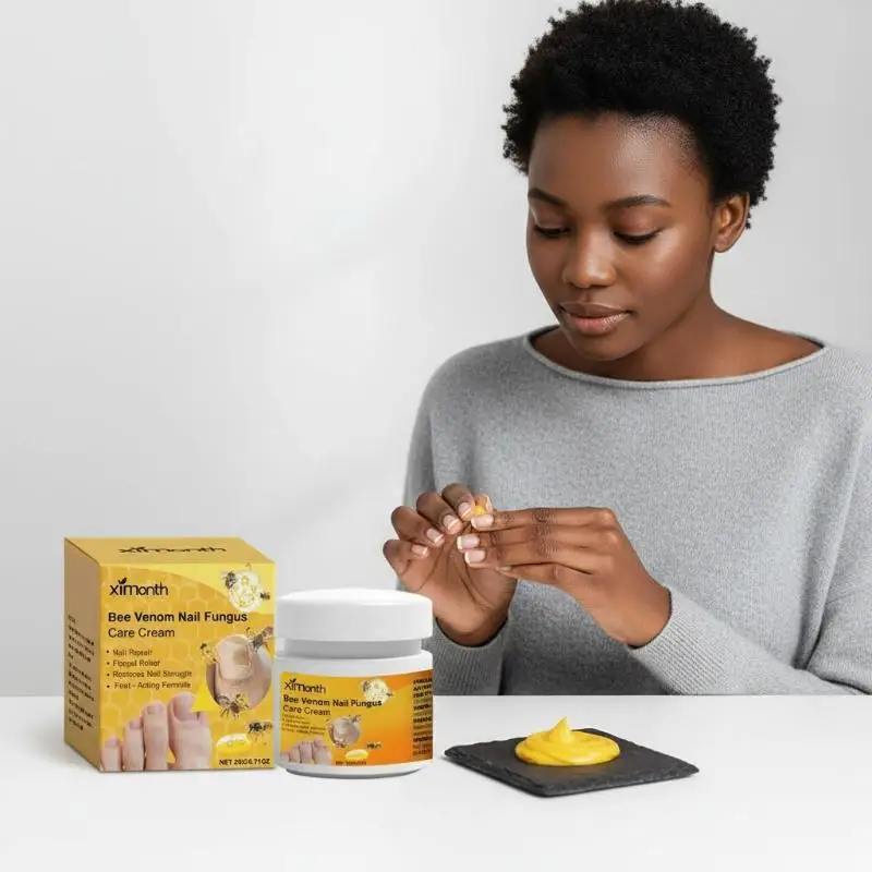 Bee Venom Nail Care Cream Gentle Nourishing Hand And Foot Nail Improvement Nail Thickening Nail Care Cream