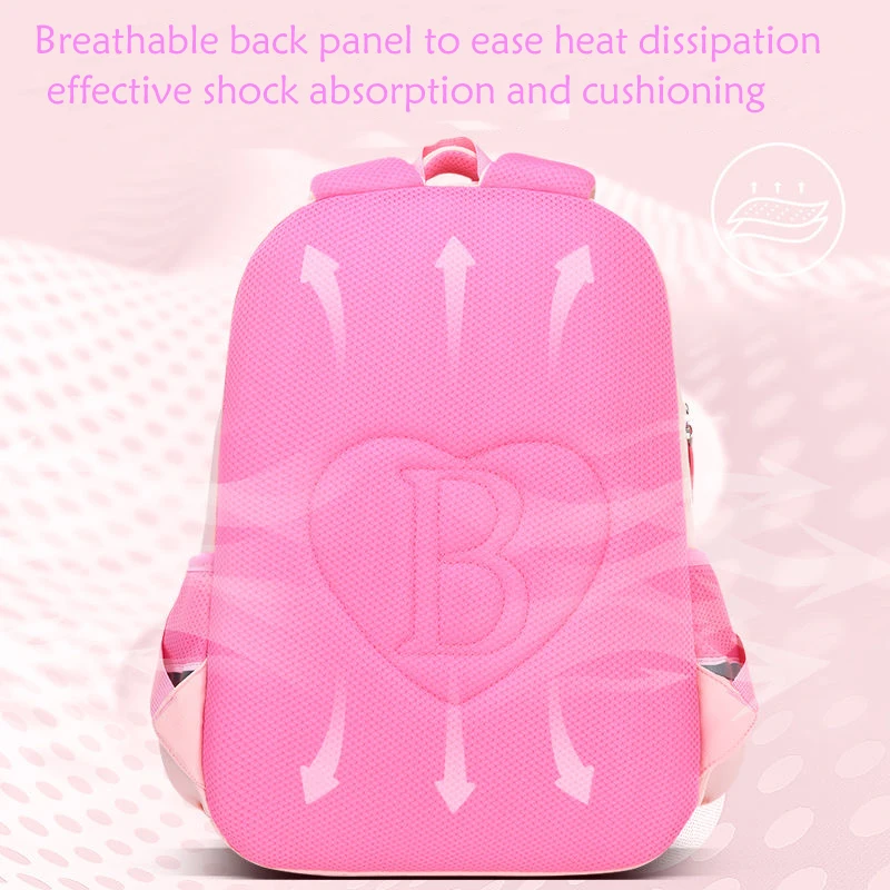 school bag for gril schoolbag for primary school students grade 16 decompression waterproof girls large-capacity backpack