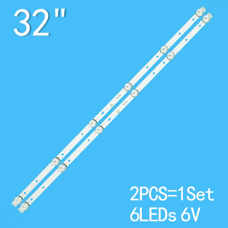 

6LED(6V) 568mm LED Backlight Strip For MS-L3000 V1 PTV3215ILED 3215ILED