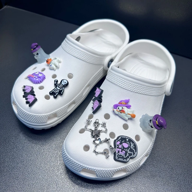 

Halloween Horror Movie Series For Shoe Charms Diy Decoration For Classic Gifts Hot Sale Trick Or Treat Noctilucent