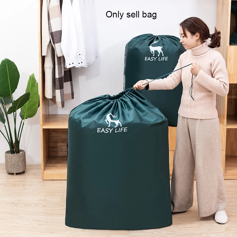 1Pcs/3Pcs Large capacity Dust-proof  Wear-resistant Clothes/Quilt Storage bag Bundle pocket