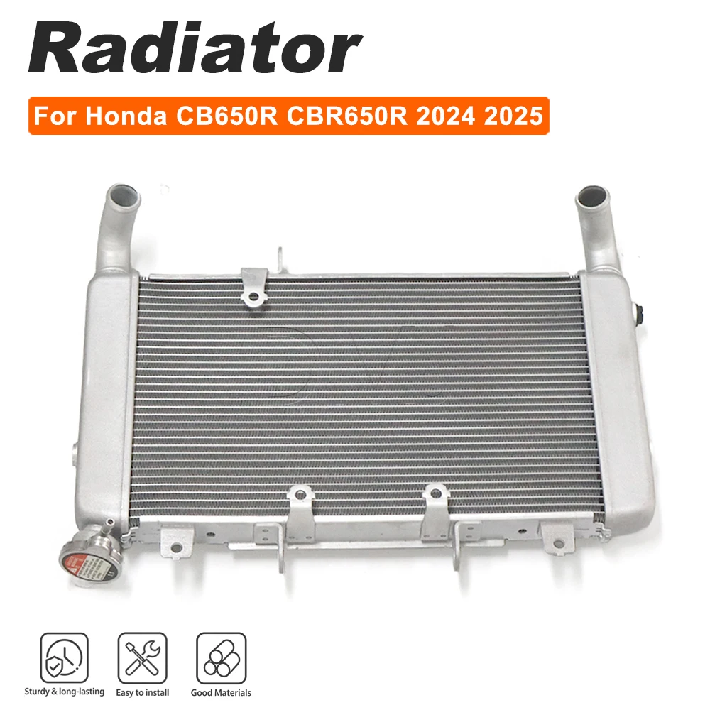 Motorcycle Accessories Engine Radiator Tank Coolant Cooling Water Tank For Honda CB650R CBR650R 2024-2025 CB 650R CBR 650R