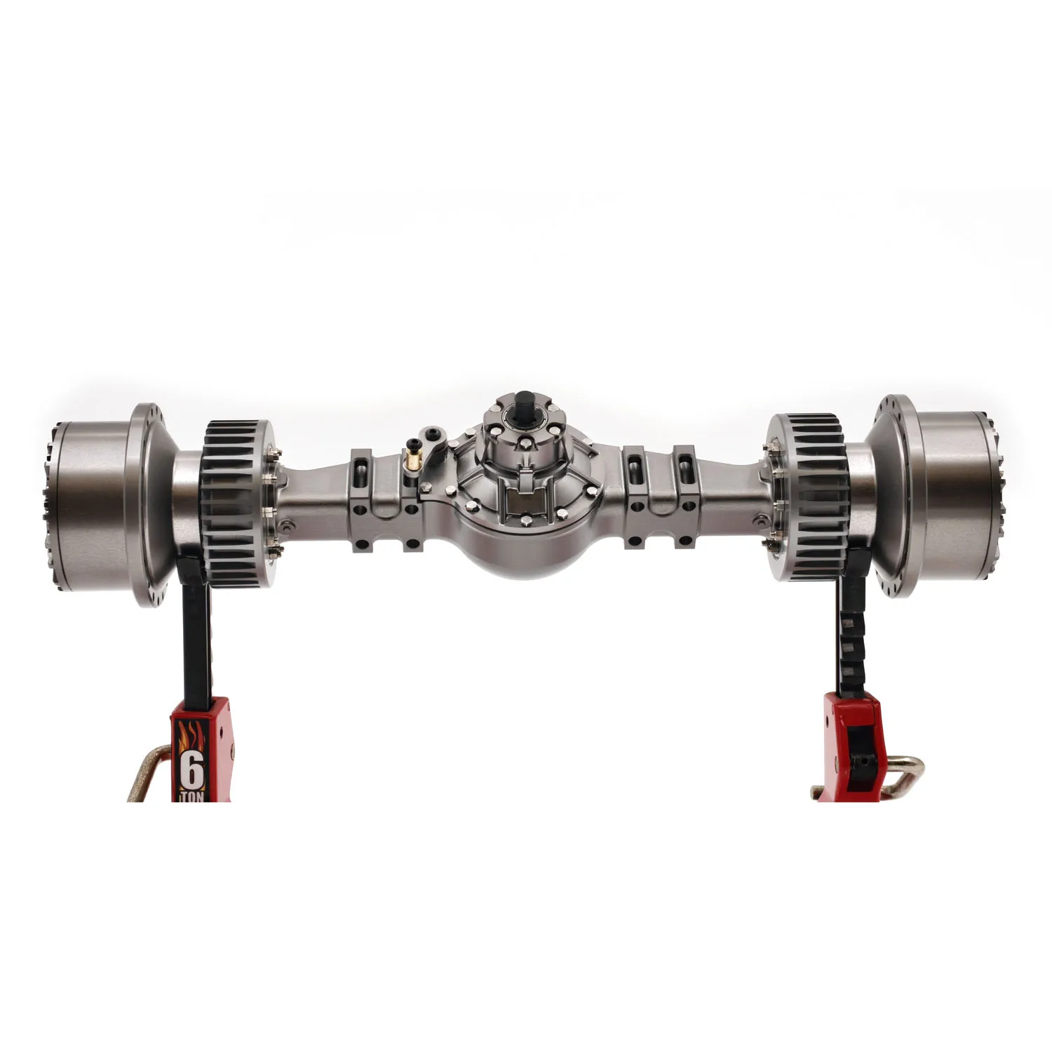 Essieux de réduction latéraux de roue, verrouillage différentiel pour modèle JD 1:14 RC chargeur hydraulique JDM 1988, pièce de camion articulée radiocommandée