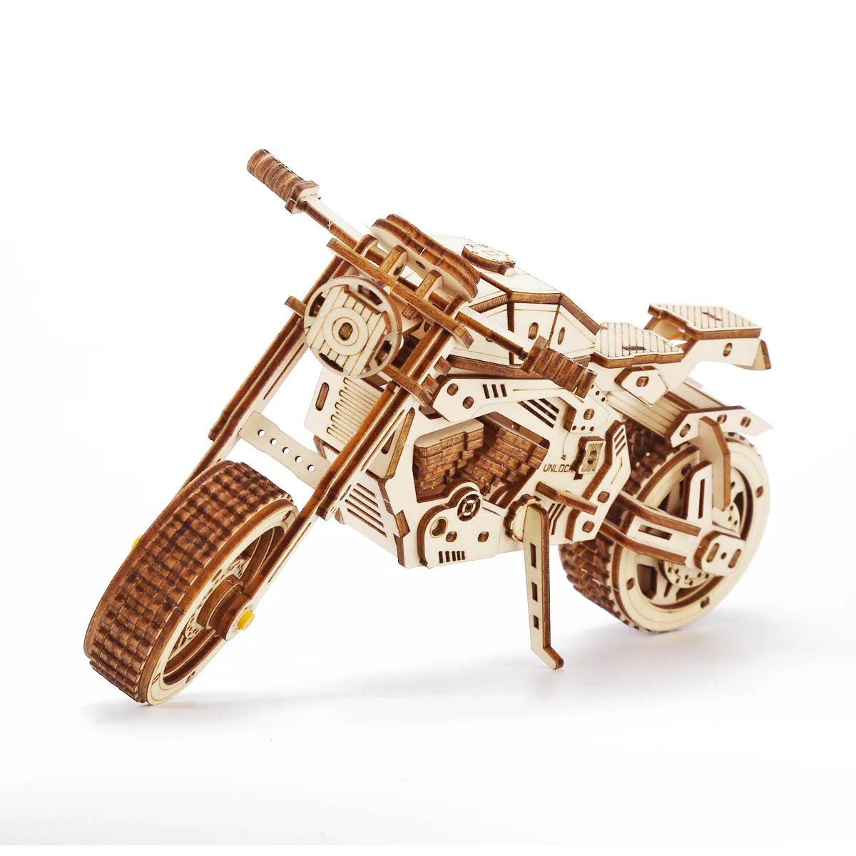 

3d Wooden Motorbike Puzzle Child Toys Adult Assembly Models To Build DIY Off-road Motorcycle Car Model For Desk Decoration