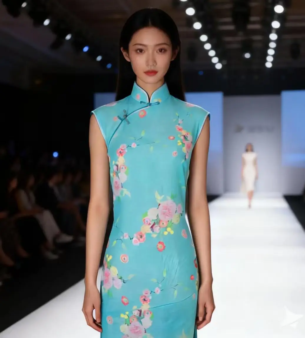 

Vintage Style Soft Ramie Fabric, Classic Floral Digital Print for Women's Clothing, Blouse, Dress and DIY Sewing Project 2026