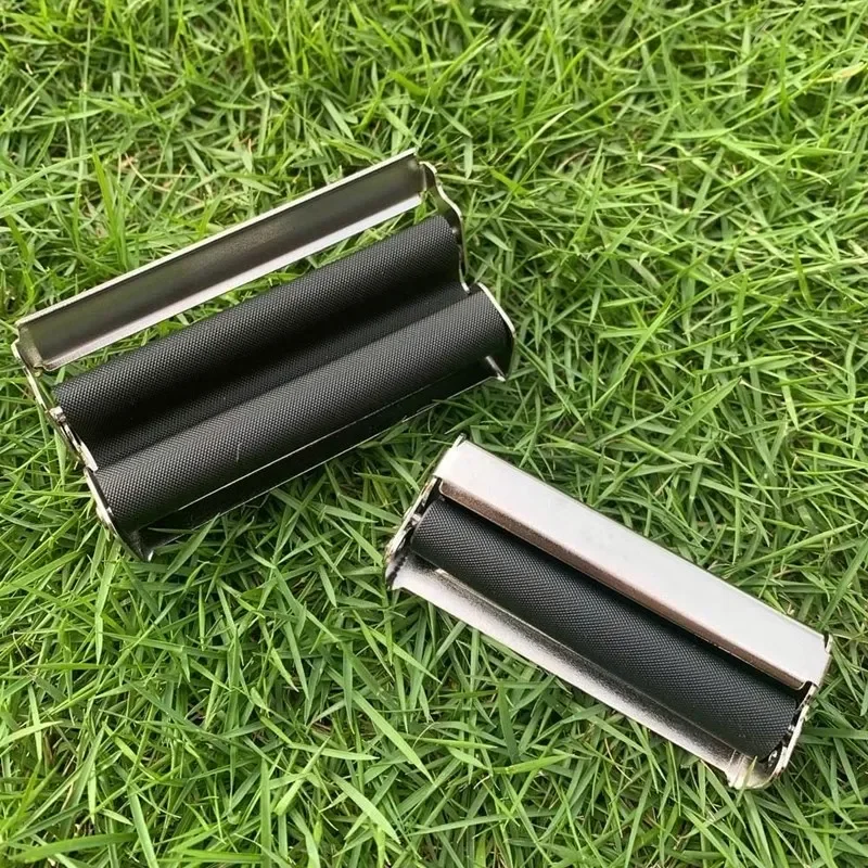 1Pc 70MM/78MM/110MM Metal Cigarette Rolling Machine New Tobacco Cigarette Roller for Rolling Paper Wrapping Machine Rolling Tray