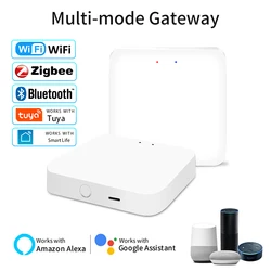 Tuya Multi-mode ZigBee Bluetooth Gateway Hub Wireless Smart Home Appliances telecomando Bridge funziona con Alexa Google Home