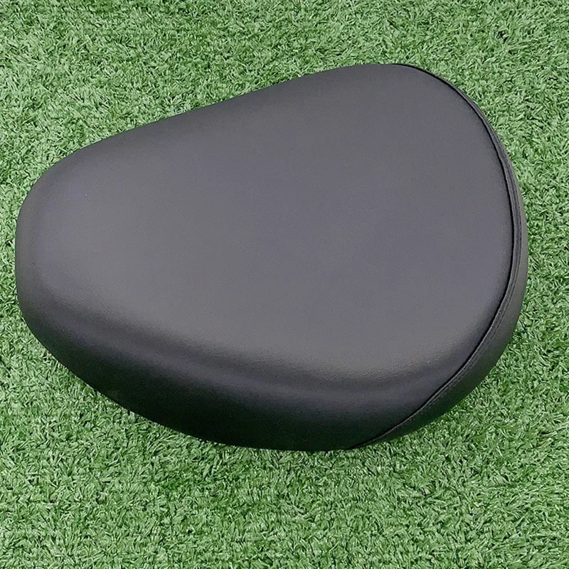 Assembly Seat Pad Cushion Black Parts Saddle Sponge Sports Widen Bike Comfy Dual-Spring Electric Bicycle High Elastic Leather