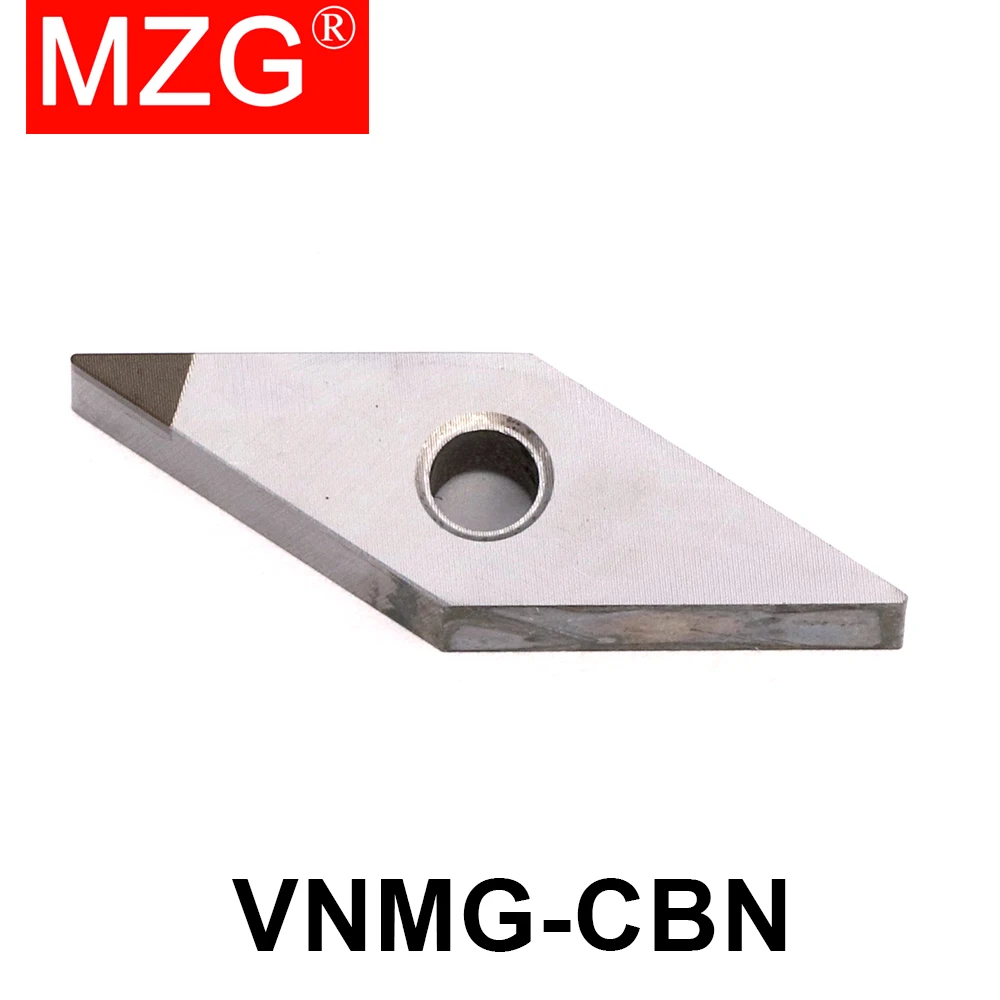 MZG 1pcs Diamond PCD CBN lathe inserts VNMG160404 VNMG160402 VNMG160408 VNMG160412 CNC Turning Tools For Copper Aluminum VNMG