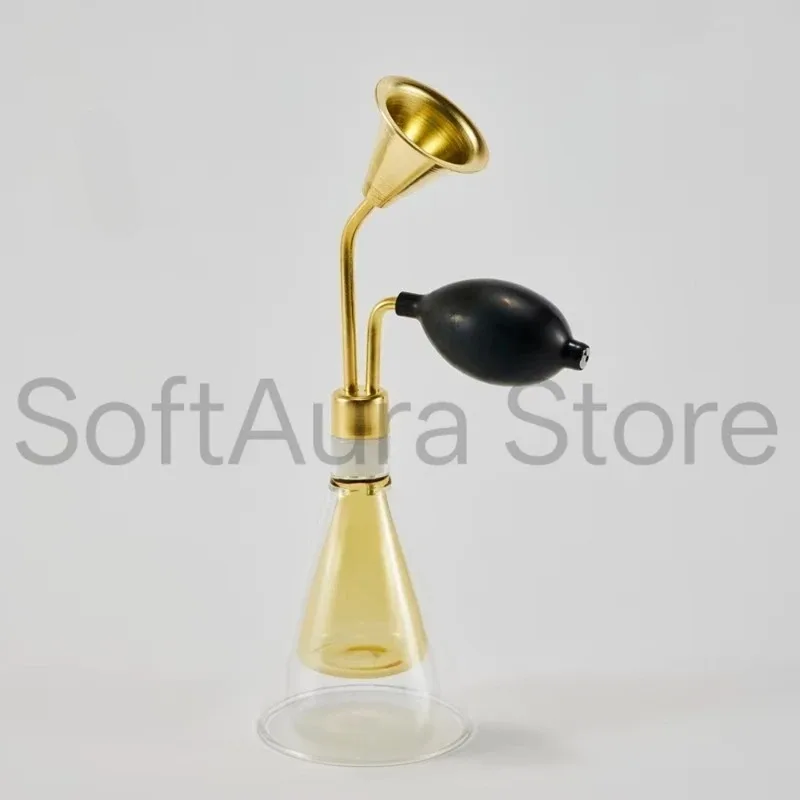 Refillable Glass Smell Bottle Storage Box for Perfume Bar Fragrance Shop Wine Essential Oil Display Tester