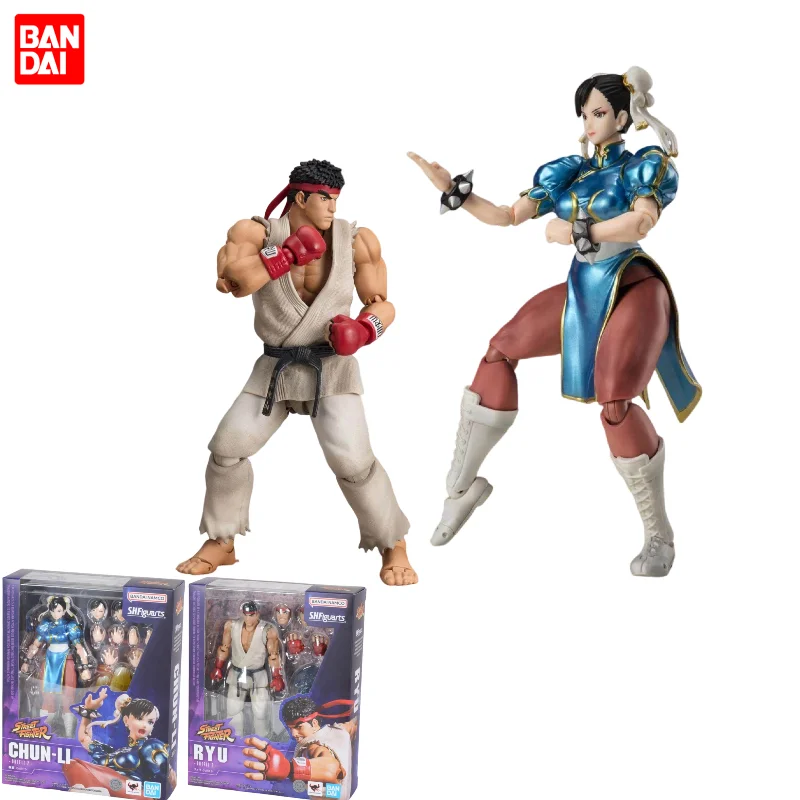 

In Stock Bandai S.H.Figuarts Street Fighter 6 Chun-Li Articulated Action Figure Model Collection Series Model Cartoon Character