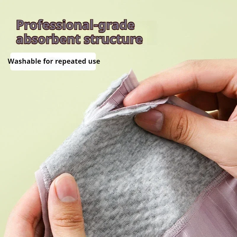 Intimo Anti-perdite da donna, assorbenti per incontinenza con perdite di urina per anziani di mezza età, pantaloni per il periodo della ragazza lavabili che assorbono l'acqua