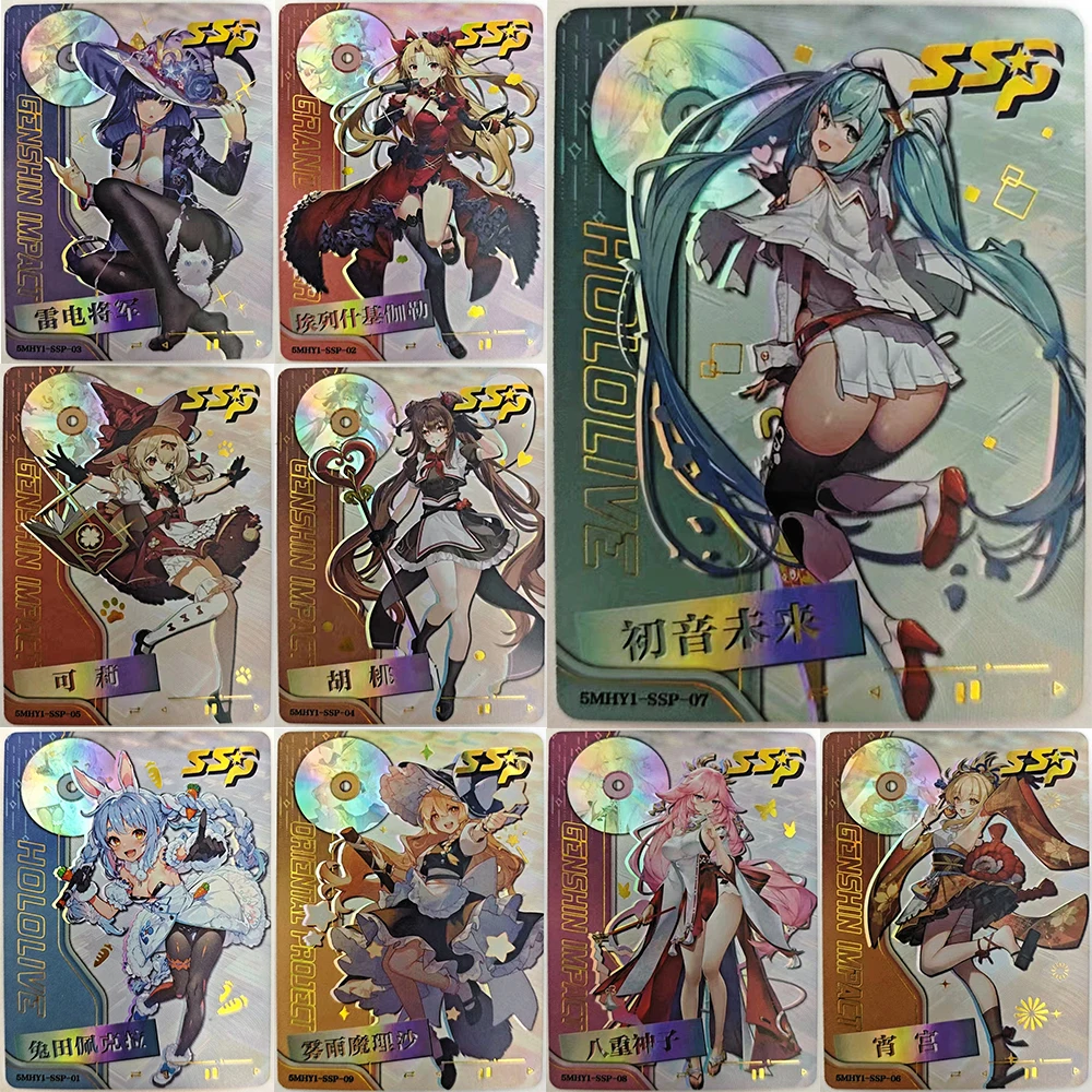 Anime Goddess Story EX SSP SGP SSR SR PR Premium Flash Card Boy Games Toys Collectible Cards Christmas Birthday Present