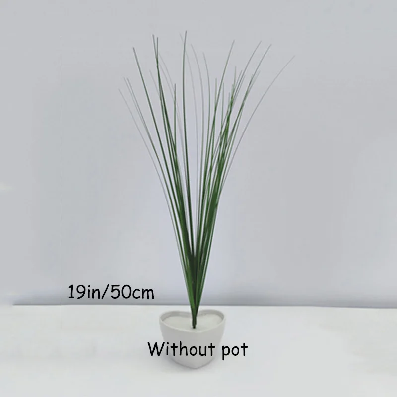 59in Kunstmatige Planten Ui Gras Groen Nep Struiken Nep Hoog Gras Kunstgras Plant Voor Thuis Outdoor Winkel Decor