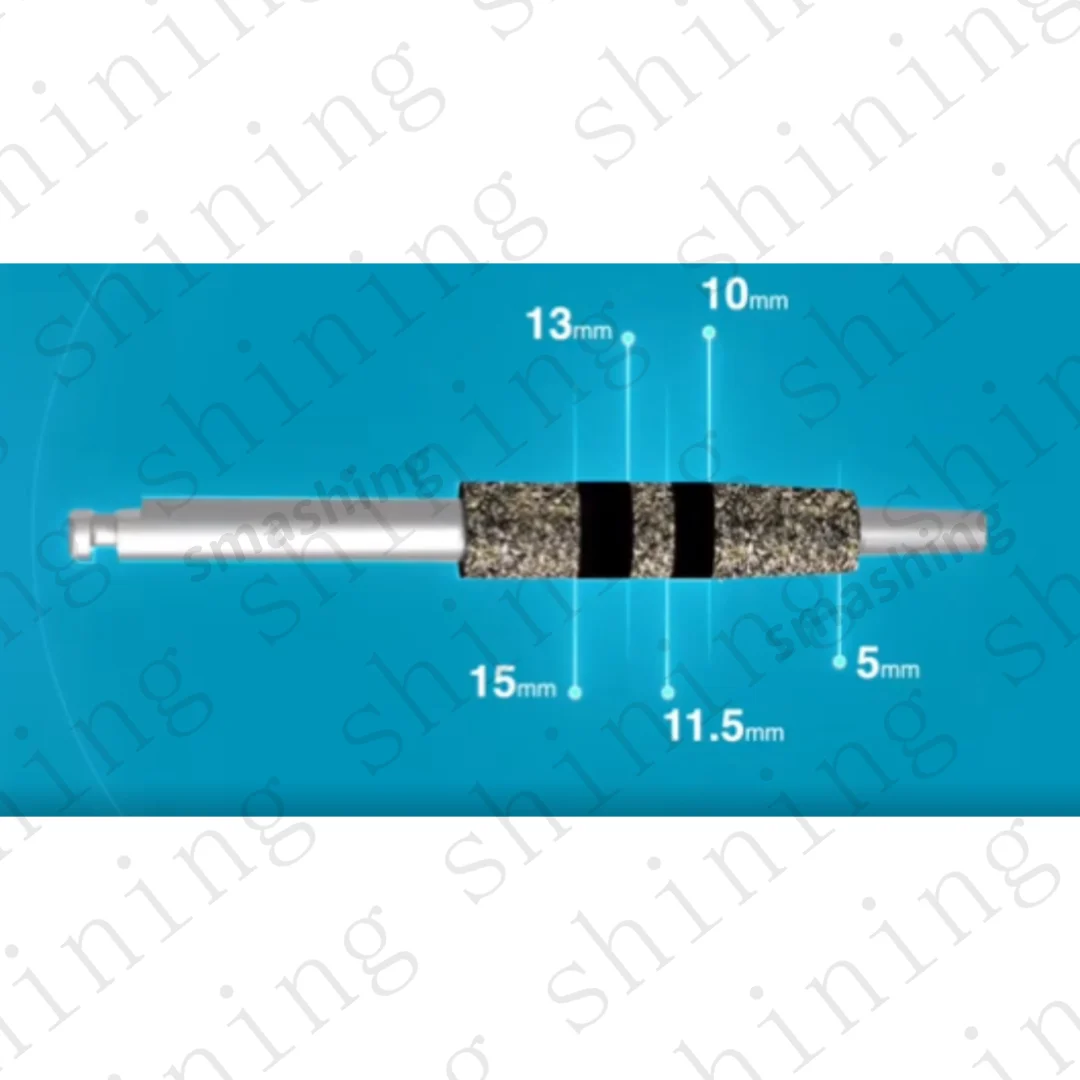 φ4.3mm Dental Implant Guided Neck Correction Drills FG7604 High Quality Diamond Grinding Tools for Jawbone Precision Surgery