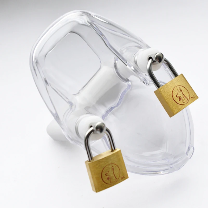 CHASTE BIRD Male Chastity Device Men\'s Cage Penis Ring With Padlock Adult Sex Toys Game 2 Cock Ring Chastity Belt A138