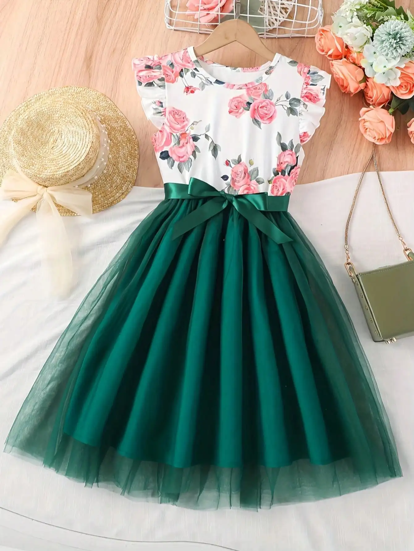 gold maternity bridesmaid dresses Satin Dress it’s a timeless choice Style:D1085250 V-Neck Spaghetti Straps Floral NAVY BRIDESMAID DRESS