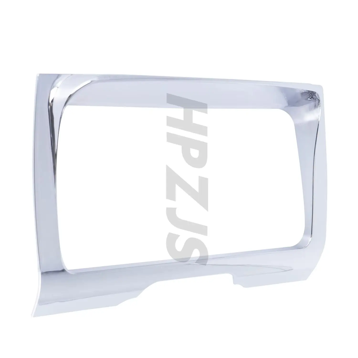 

For Harley Touring Electra Street Glide Tri Glide 2014-2019 Chrome/Black Motorcycle Radio Trim Bezel Center Stereo Accent Frame