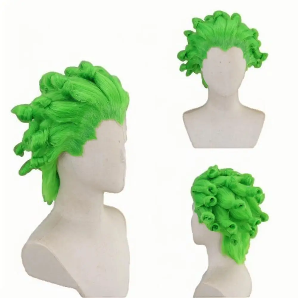 골든 윈드 쇼콜라타 코스프레 가발 맞춤형 드레드락 볼 스타일 애니메이션 캐릭터 가발 의상 파티용