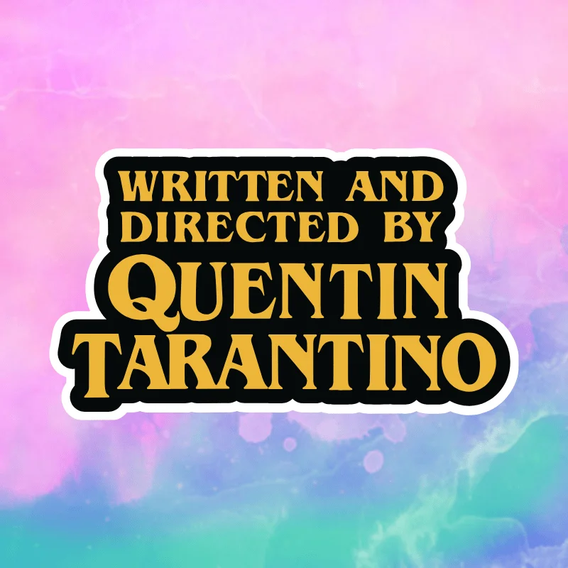 3pcs Quentin Tarantino 