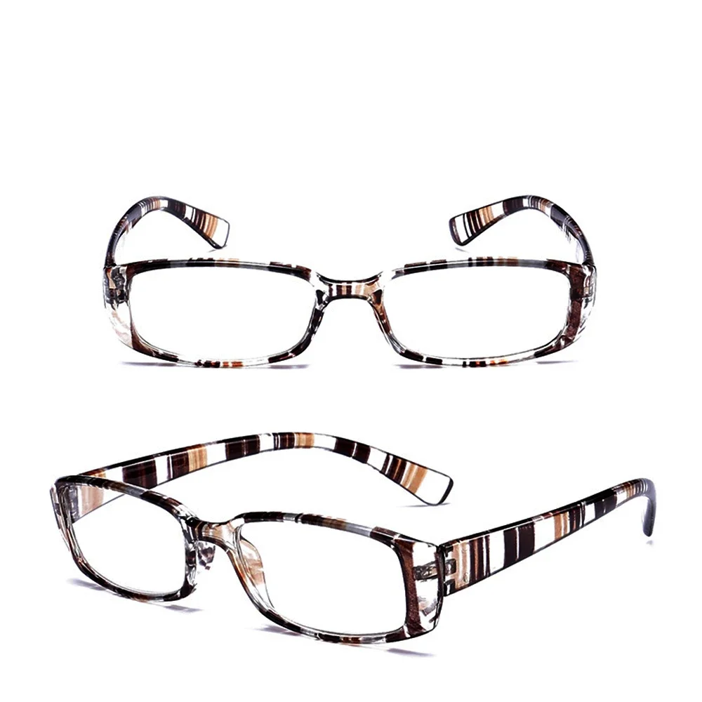 

CLARA VIDA 2 Pieces!!!! Ultra-light PC Resin Presbyopia Reading Glasses Men Women Rectangule +1.0 +1.5 +2.0 To +4.0