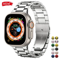 Starlight Steel Band for Apple Watch Series Ultra 2 9 8 7 SE 6 5 4 3 49mm Metal Strap IWatch 38 40 41mm 42 44 mm 45mm 49 Correas