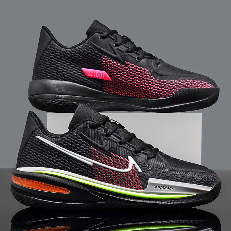 

New Men's Basketball Shoes Women Brand Design Sneakers Outdoor Rubber Anti Slip Sports Training Shoes Basketball Tenis Masculino