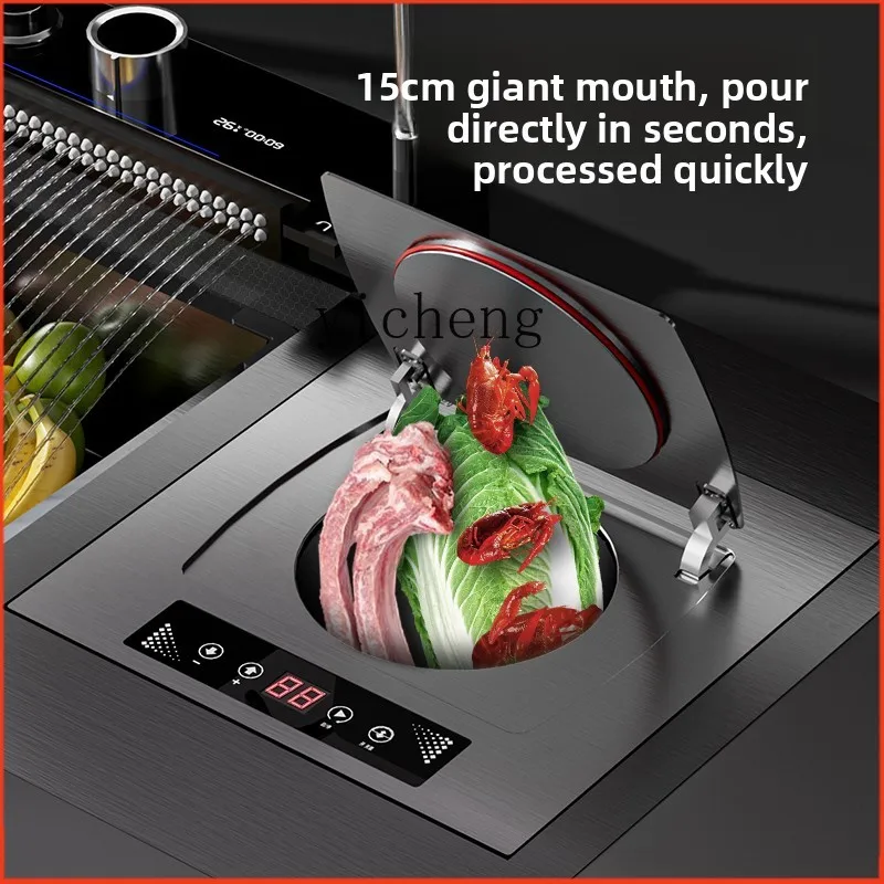 

XL household kitchen intelligent food waste disposal automatic food waste crushing sink machine
