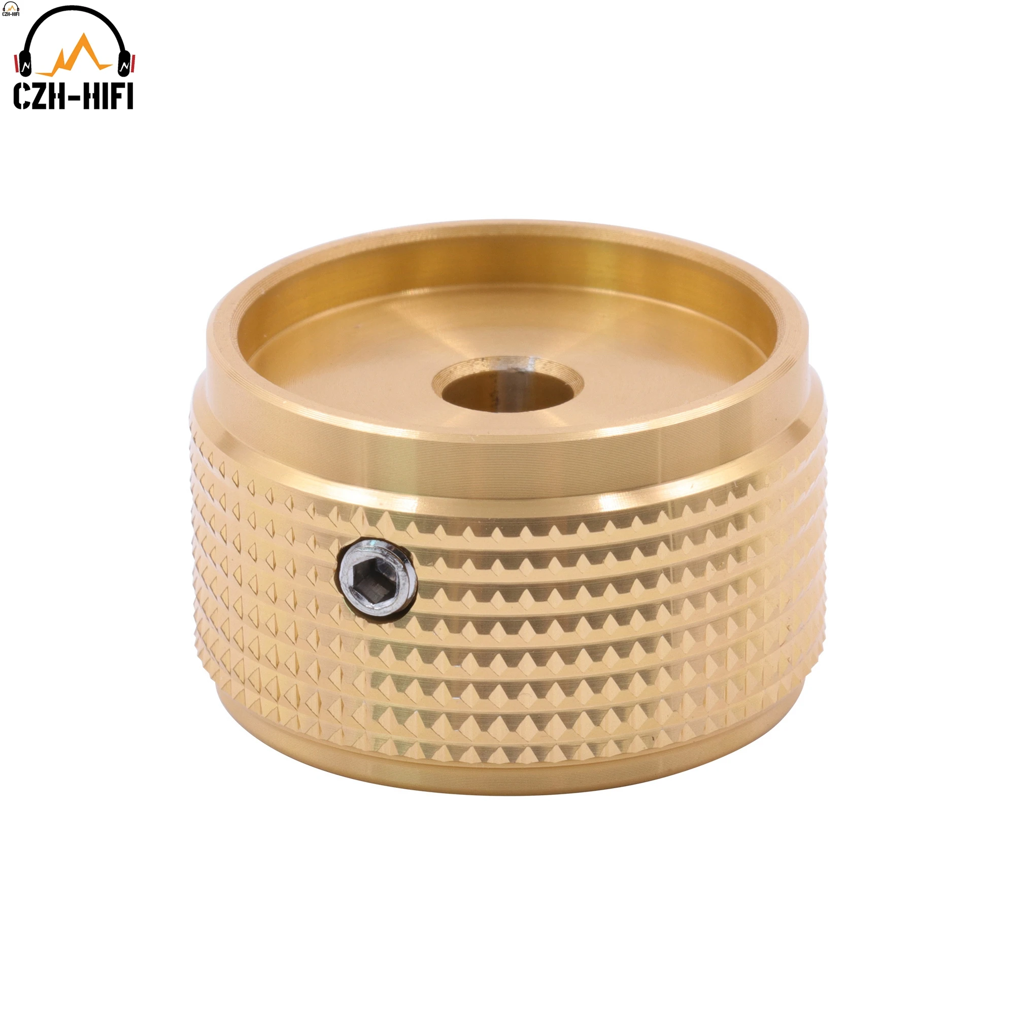 1pc 20mm 30mm CNC Gefräste Solide Aluminium Pointer Knopf Taste für Verstärker DAC Plattenspieler Radio CD-Player potentiometer Lautstärke – Detail 6