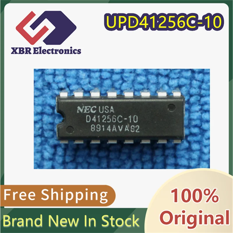 

(5/50 pieces) UPD41256C-10 D41256C-10 DIP-16 Dynamic RAM Memory Brand New Genuine Product In Stock Fast Shipping Free Shipping