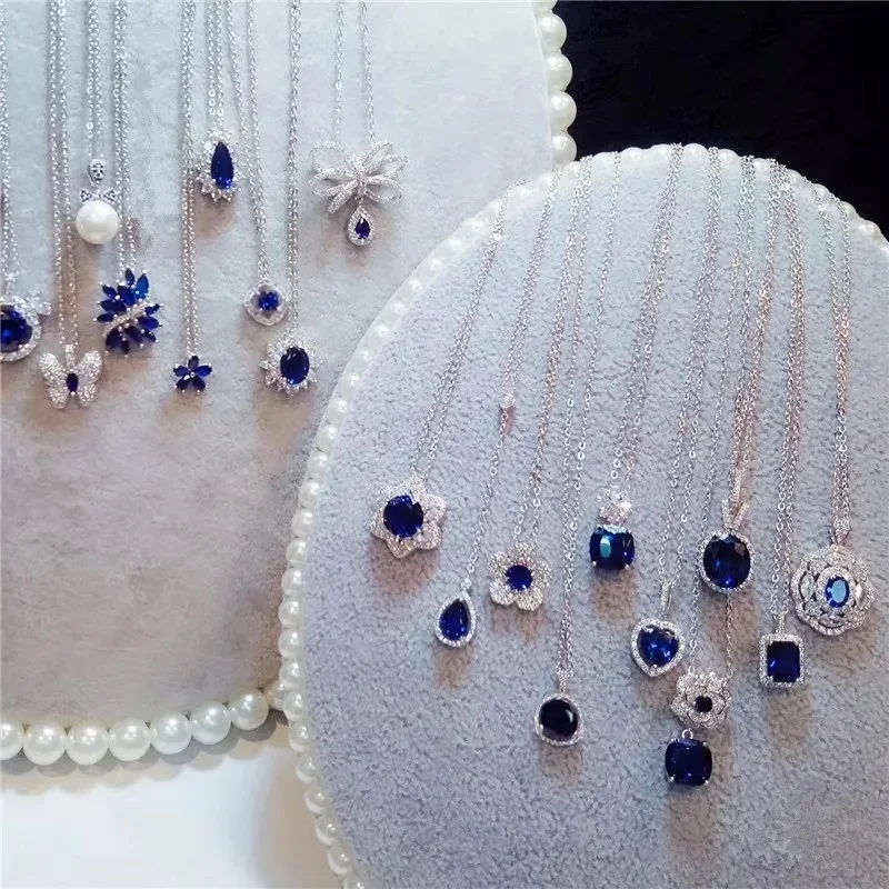 The Enduring Elegance: Why Choose a Women's Sapphire Necklace?