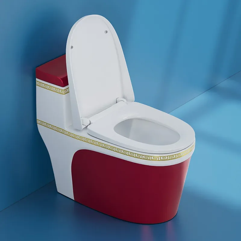 Super Swirl Siphon Type Household Toilet for Small Apartment New Chinese Style Bathroom Commode