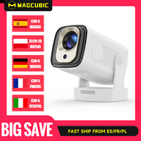 Magcubic HY310 Android 11 Projector 4K Native 1080P Auto Focus Native 330ANSI Dual Wifi BT5.4 Air Mouse Voice Home Outdoor Movie