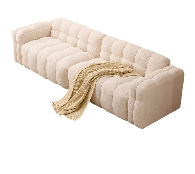 

Italian style, creamy style, household, sofa, living room, straight row, rental house