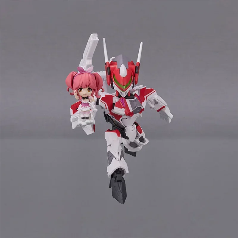 Bandai figura Macross Delta Anime s Tiny Session VF-31C Makina Nakajima colección modelo juguetes de acción para niños BB