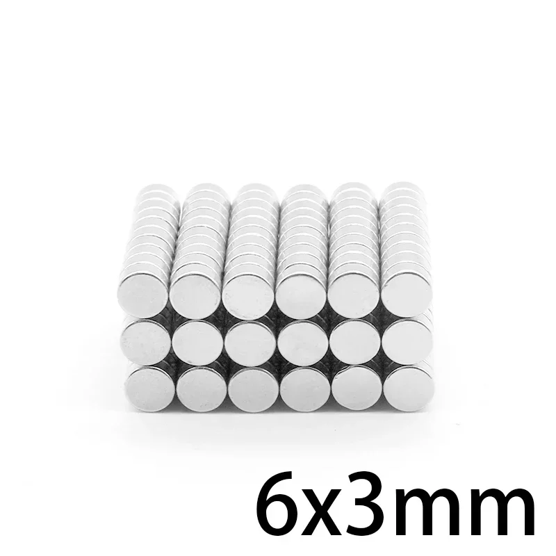 6x3 Small Round Powerful Magnetic Magnets N35 Neodymium Magnet Disc 6x3mm Rare Earth Magnets Strong 6x3mm