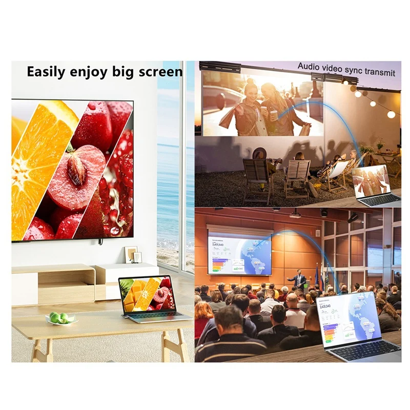 Super Sale Type-C Wireless HDM-CompatibleI Extender Display Adapter for TV/Stick