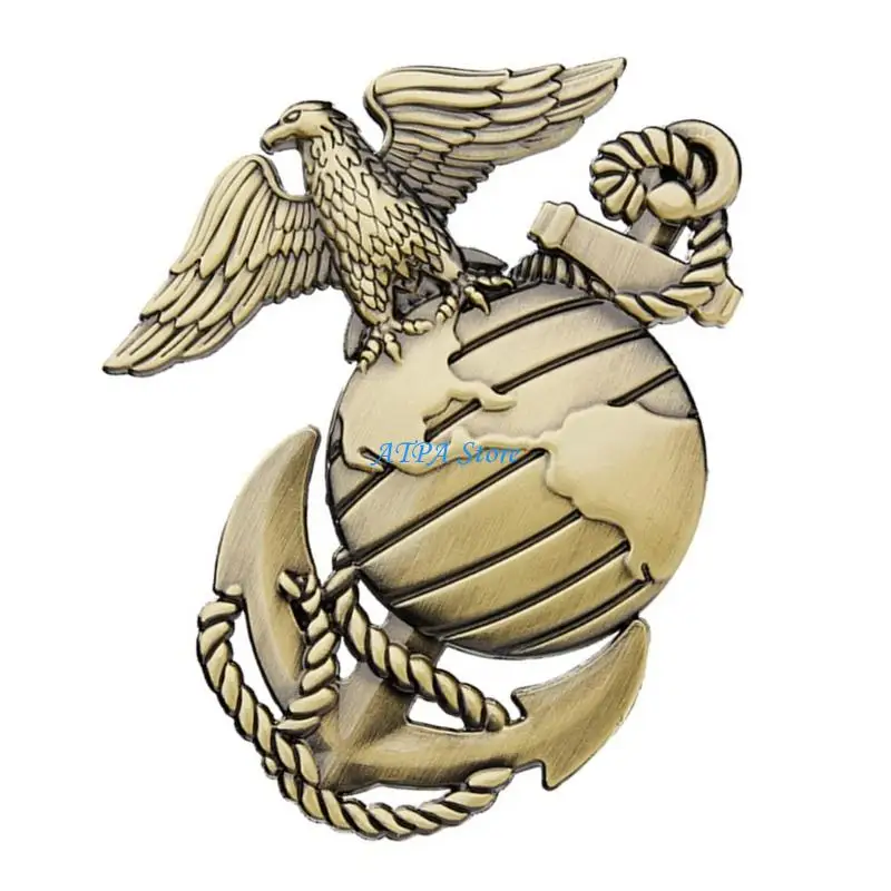 

U13C 3D Metal Car Sticker Flag Designs Car Perfect Gift for Veterans