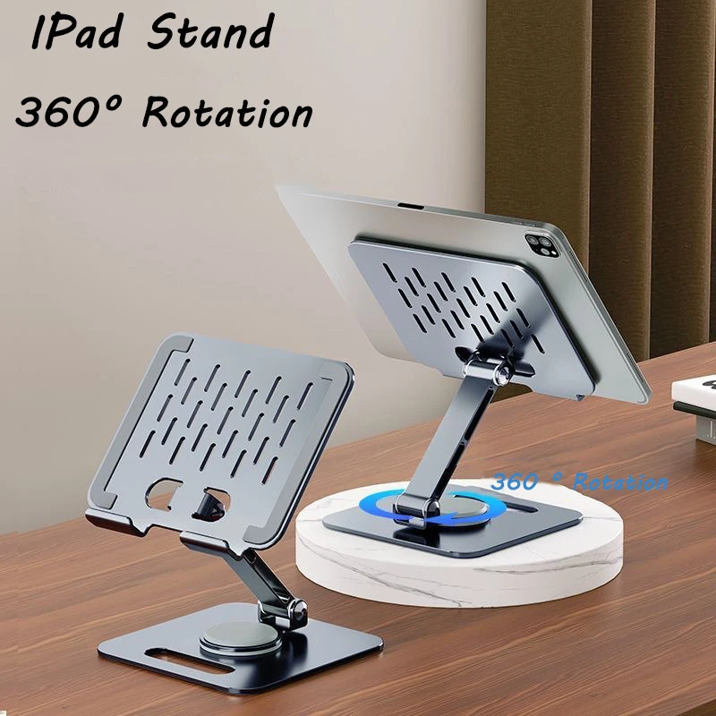 

Portable Laptop Tablet Stand 360° Rotation Adjustable for Phone IPad Notebook Foldable Bracket PC Accessorie IPad Desk Stand