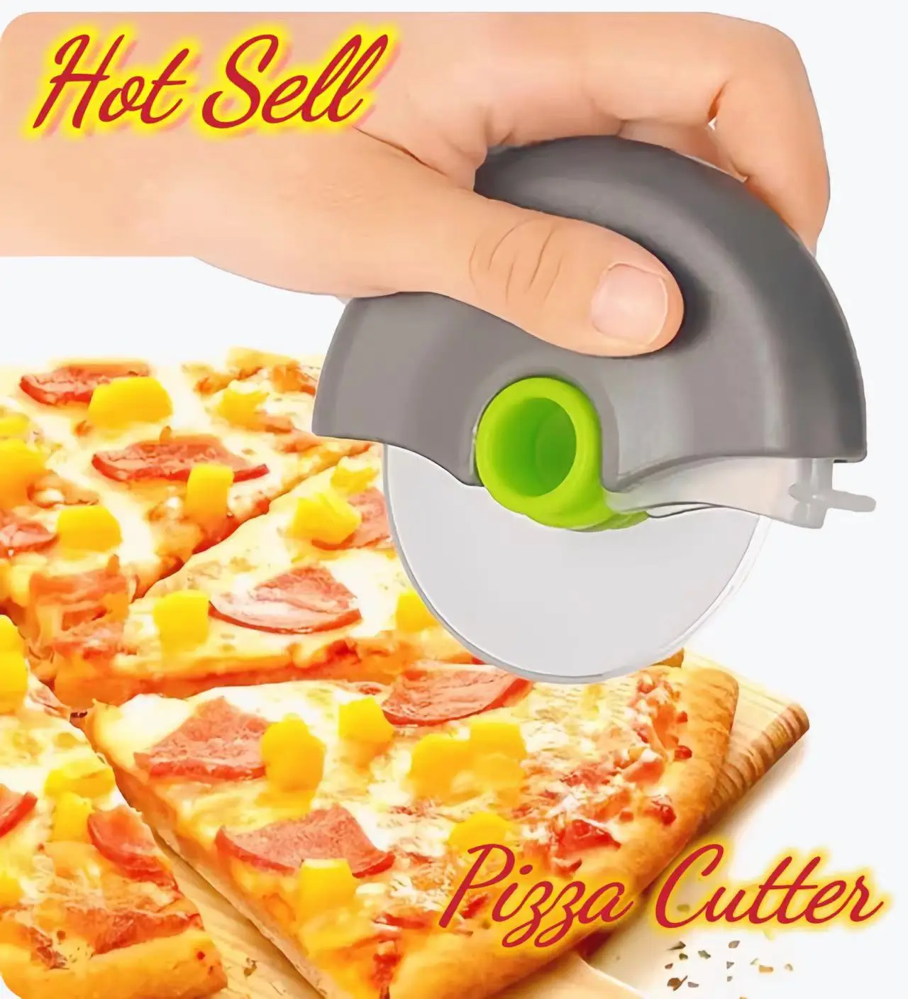 

pizza cutters pizza tool Steel Roller Cutter Pizza Cake pie Dough Slicing Tool Baking Kitchen Accessories Pizza Slicer