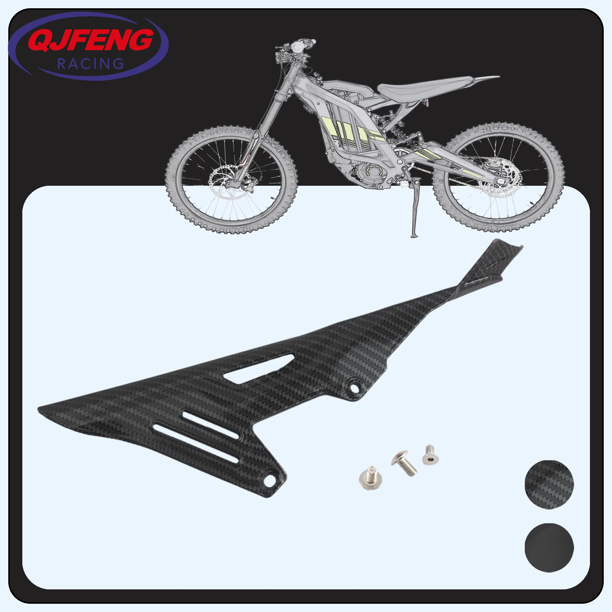 

For Surron Parts Electric Motorcycle Chain Guard Chain Shield Protection Cover For Sur Ron Light Bee X S Universal Accessories